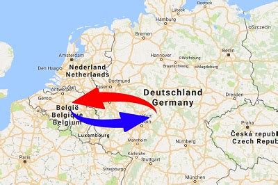 versand deutschland nach belgien